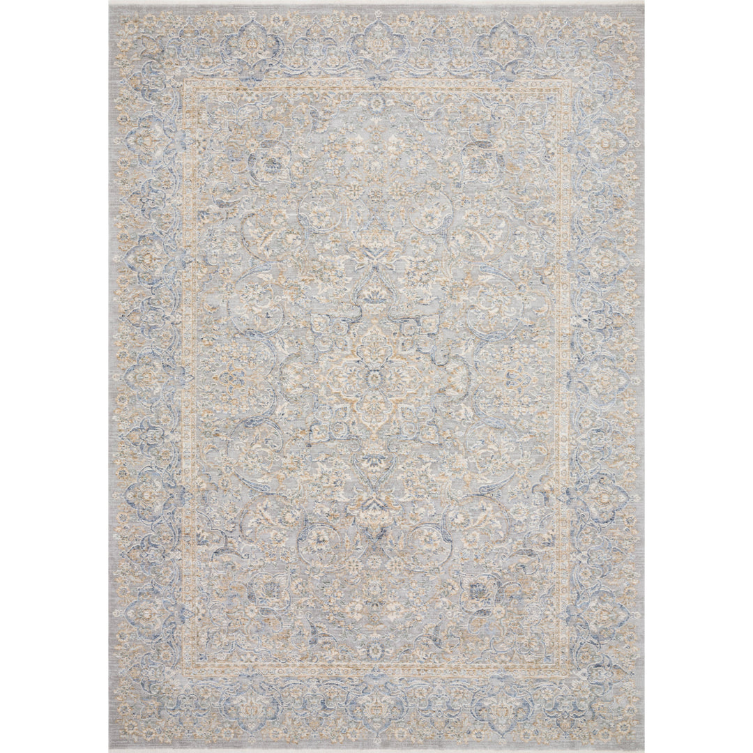 Loloi Pandora Stone / Gold 2'-6" x 12'-0" Runner Rug