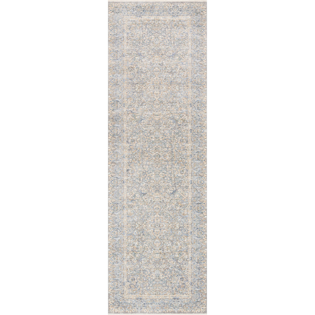 Loloi Pandora Stone / Gold 2'-6" x 12'-0" Runner Rug