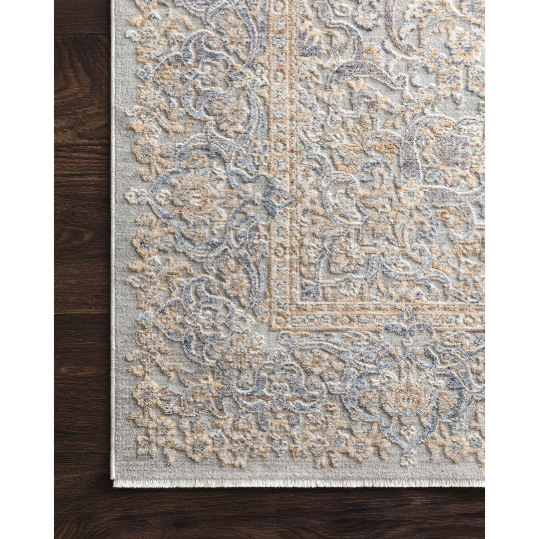 Loloi Pandora Stone / Gold 2'-6" x 12'-0" Runner Rug