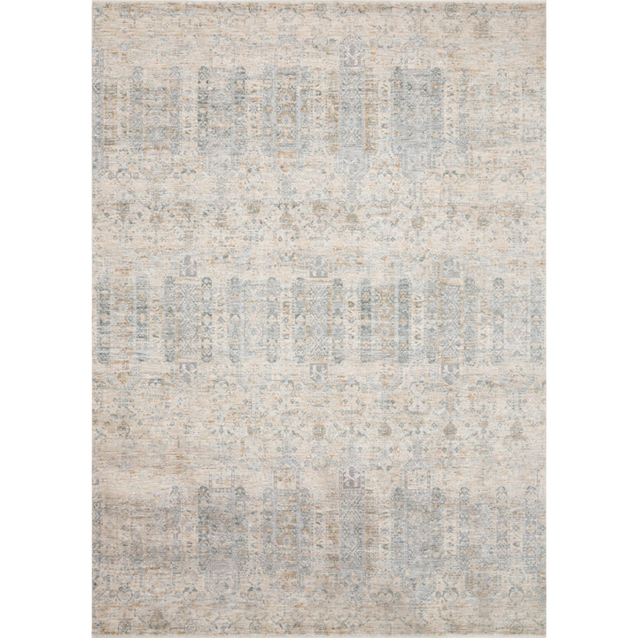 Loloi Pandora Ivory / Mist 3'-9" x 5'-9" Accent Rug