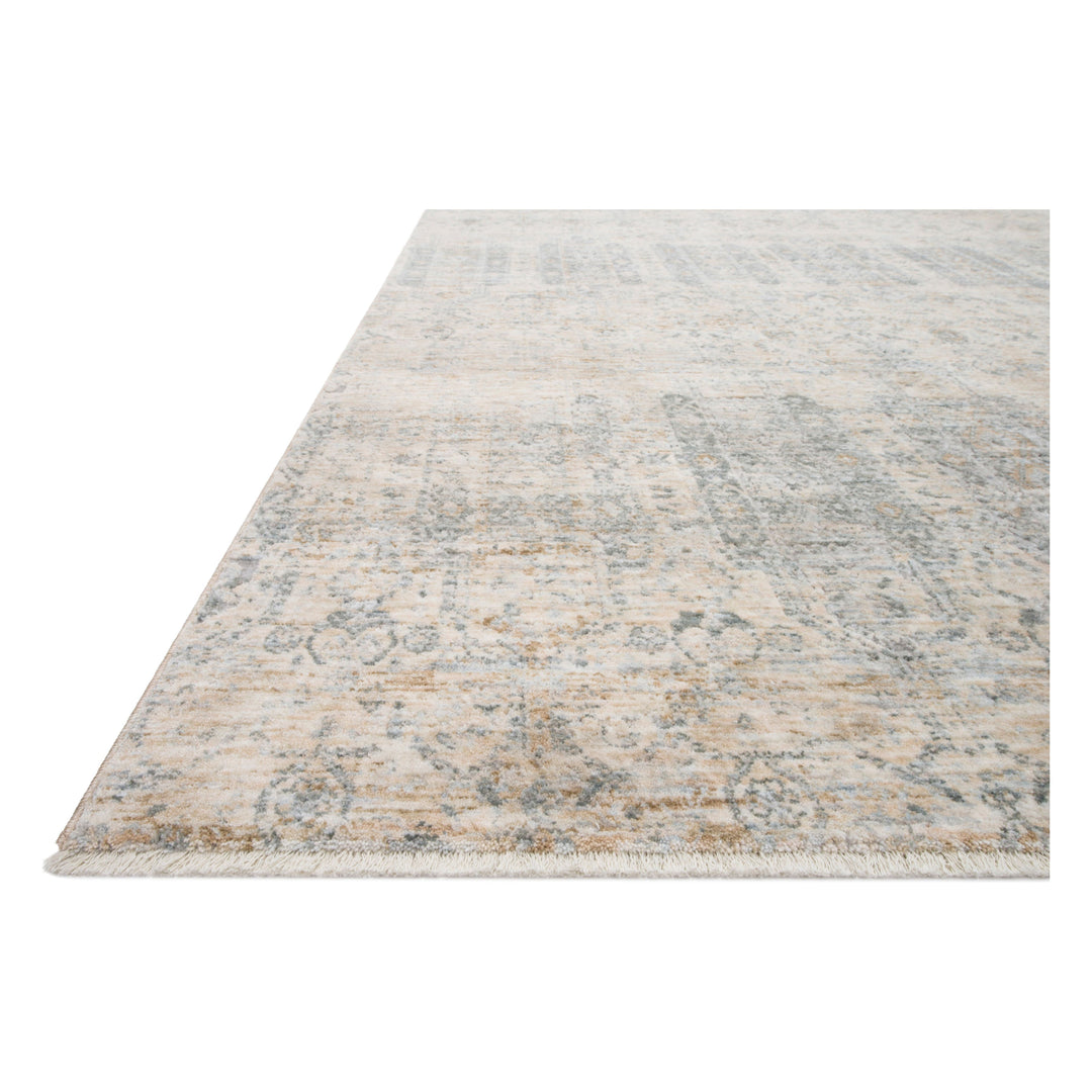 Loloi Pandora Ivory / Mist 3'-9" x 5'-9" Accent Rug