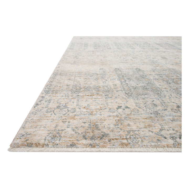 Loloi Pandora Ivory / Mist 3'-9" x 5'-9" Accent Rug