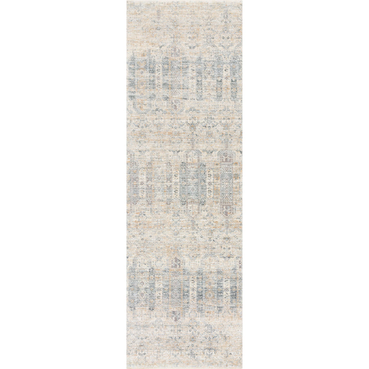 Loloi Pandora Ivory / Mist 2'-6" x 12'-0" Runner Rug