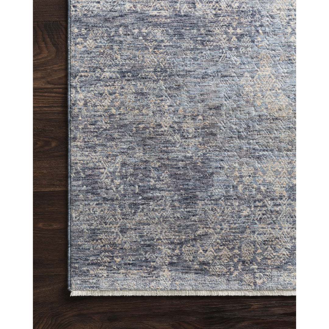 Loloi Pandora Dark Blue 2'-6" x 16'-0" Runner Rug