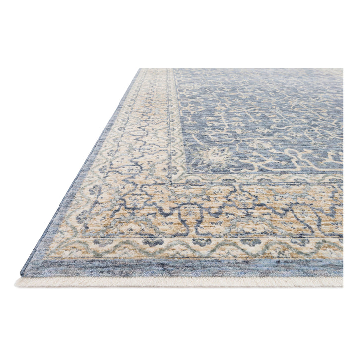 Loloi Pandora Dark Blue / Ivory 9'-6" x 12'-5" Area Rug