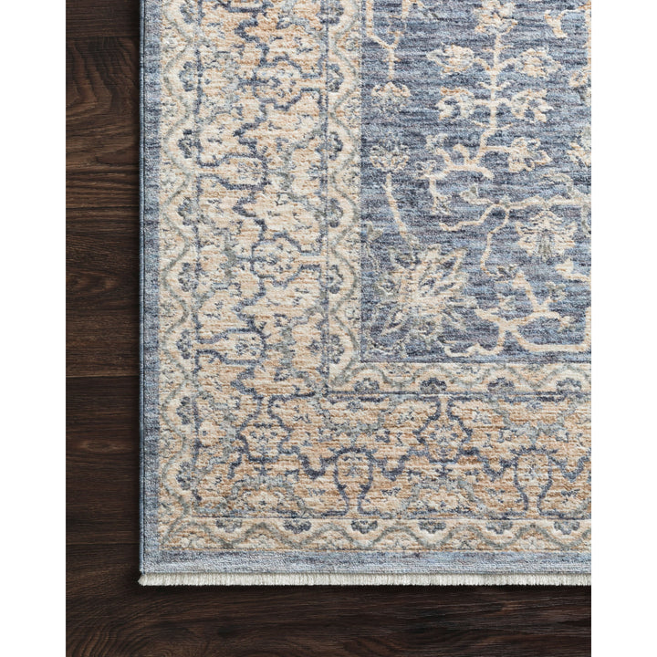 Loloi Pandora Dark Blue / Ivory 2'-6" x 10'-0" Runner Rug