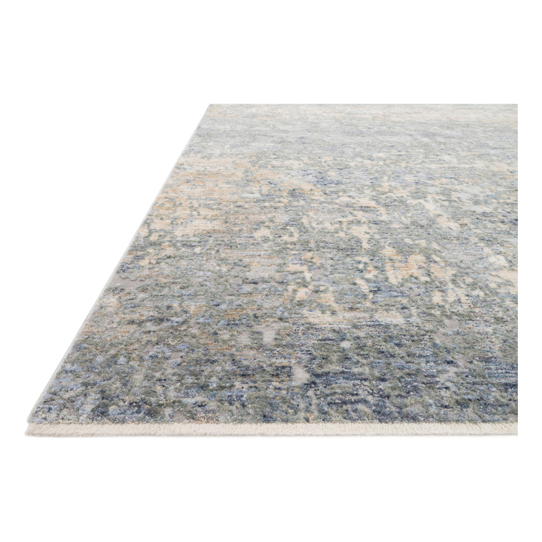 Loloi Pandora Blue / Gold 6'-3" x 8'-10" Area Rug