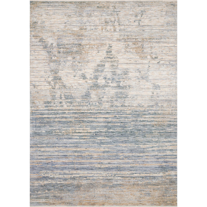 Loloi Pandora Ivory / Blue 2'-6" x 12'-0" Runner Rug