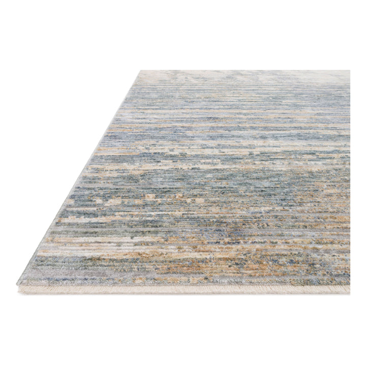 Loloi Pandora Ivory / Blue 3'-9" x 5'-9" Accent Rug