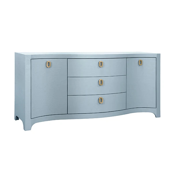 Paulina Curved Front Two Door Three Drawer Buffet