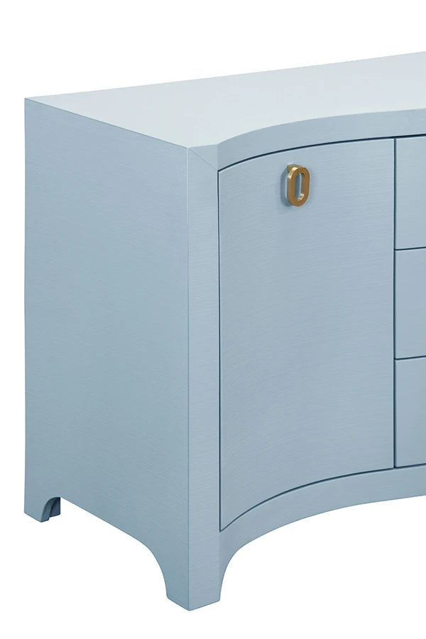 Paulina Curved Front Two Door Three Drawer Buffet