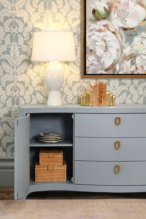 Paulina Curved Front Two Door Three Drawer Buffet