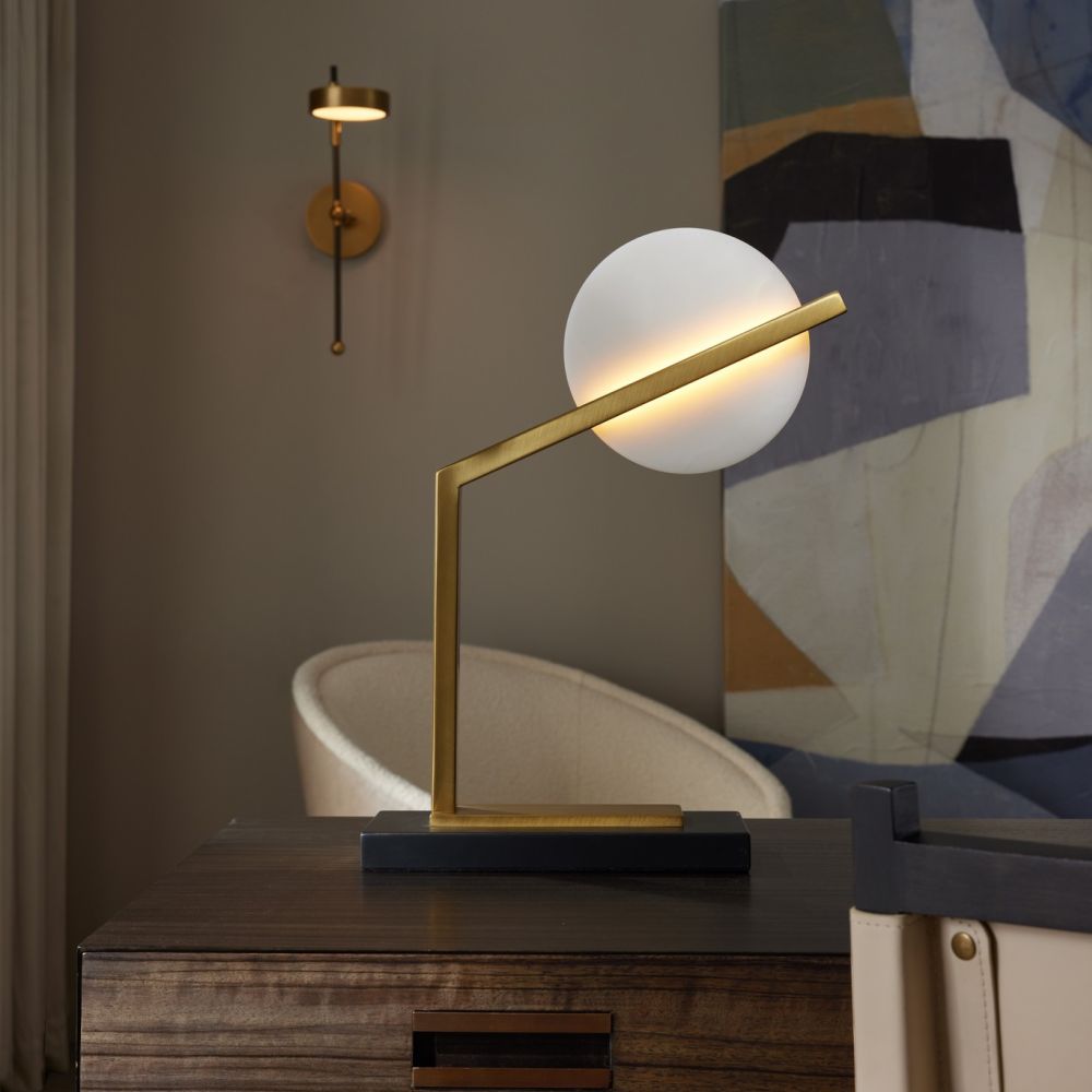 Table Lamps Corinth Desk Lamp - Black
