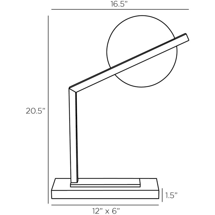 Corinth Desk Lamp - Black
