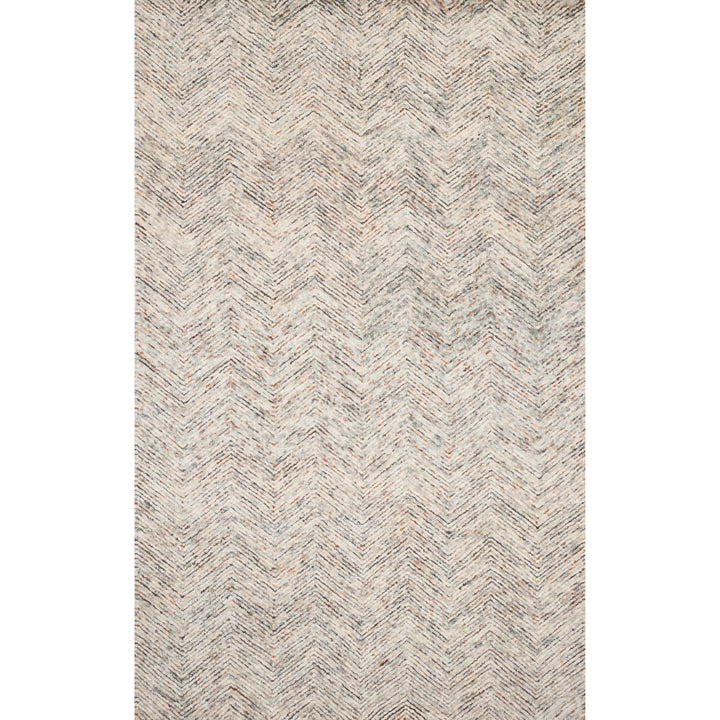 Loloi Peregrine Lt Grey / Multi 2'-6" x 9'-9" Runner Rug