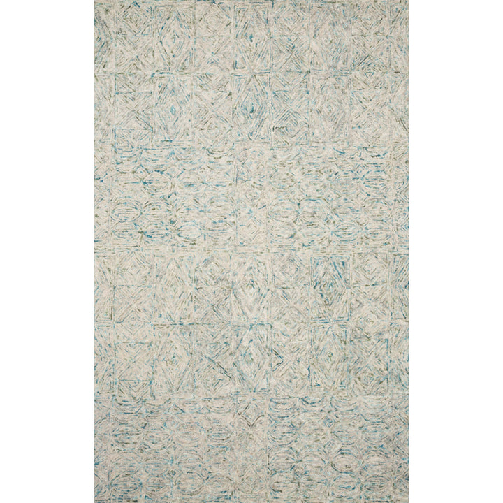 Loloi Peregrine Aqua 18" x 18" Sample Rug