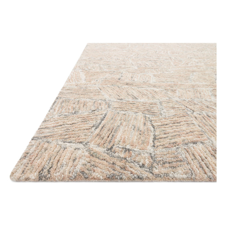 Loloi Peregrine Blush 18" x 18" Sample Rug