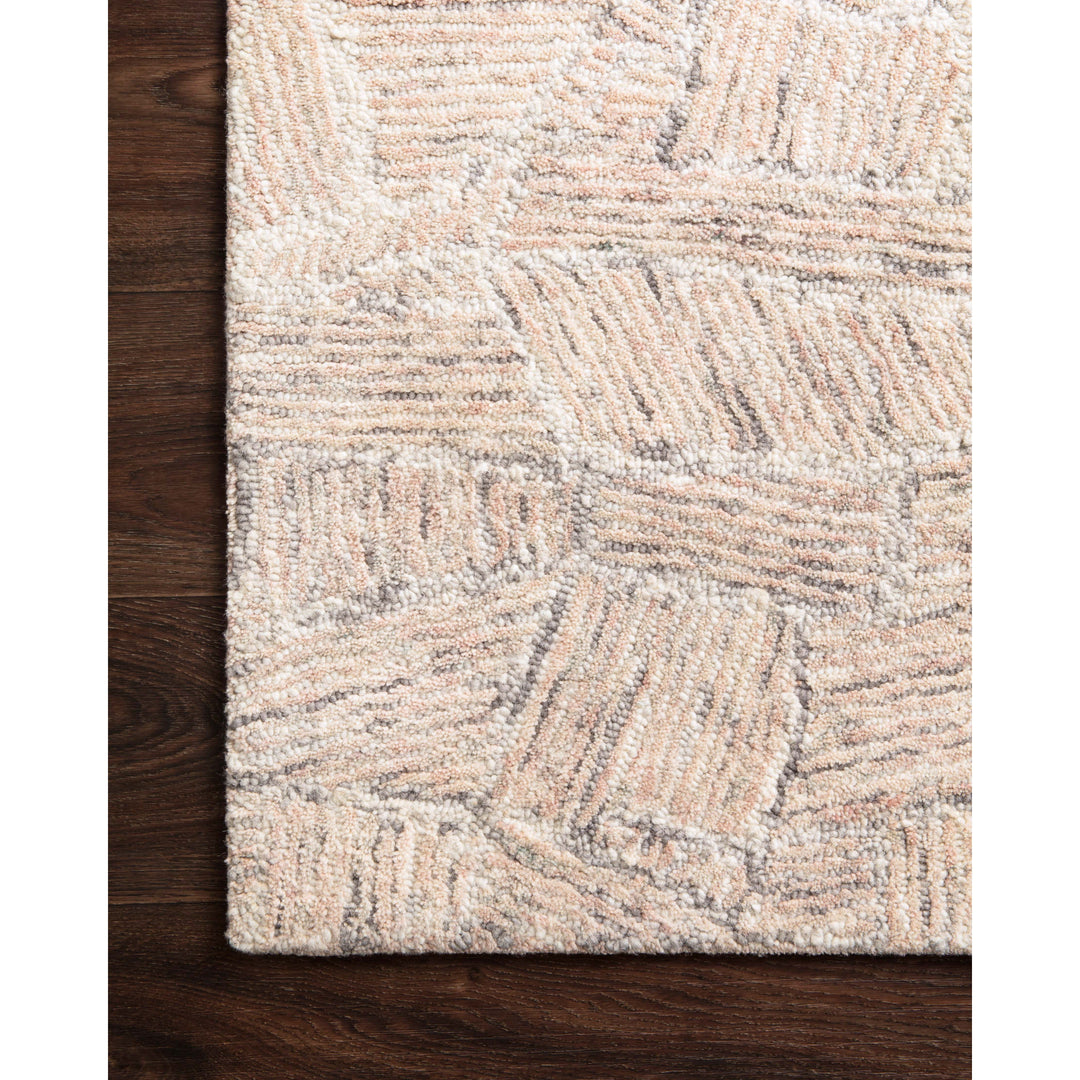 Loloi Peregrine Blush 18" x 18" Sample Rug