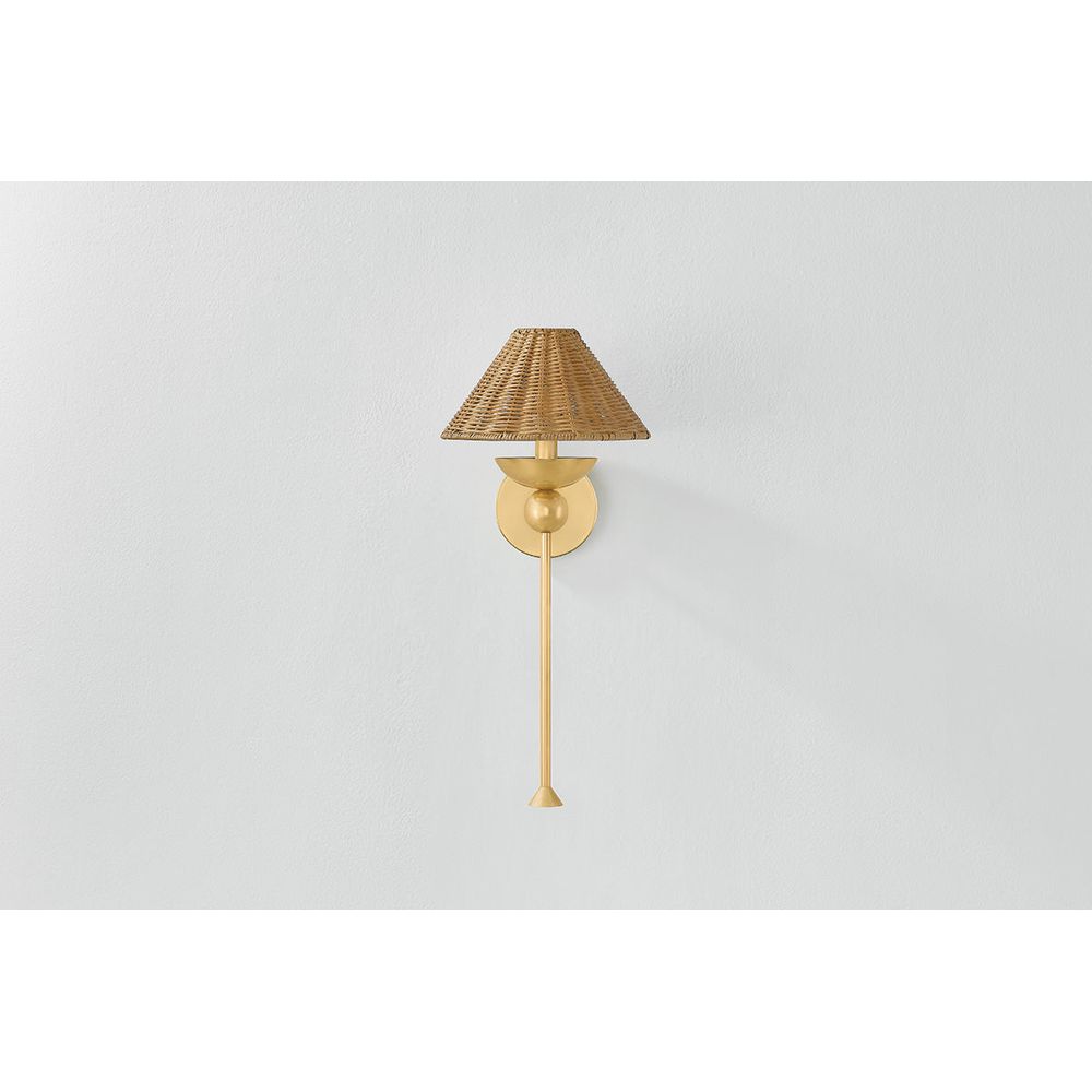 Wall Lighting Perilla Wall Sconce-Aged Brass