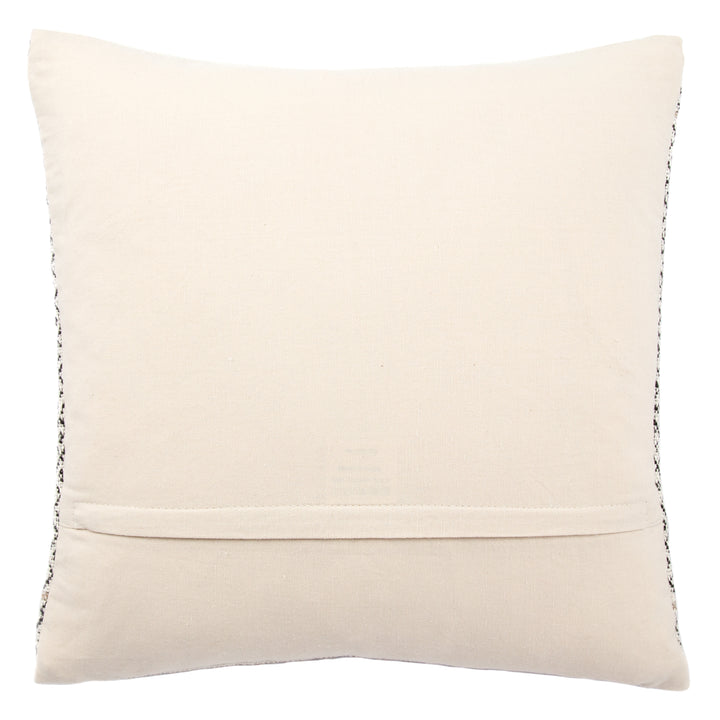 Jaipur Living Mariscopa Trellis Ivory/ Dark Gray Pillow Cover (18" Square)