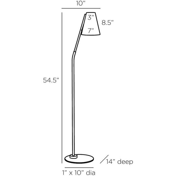 Arcadia Floor Lamp - Black