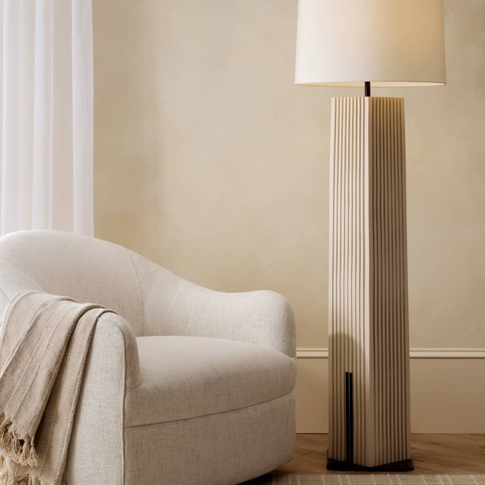 Floor Lamps Aureliata Floor Lamp - Brown