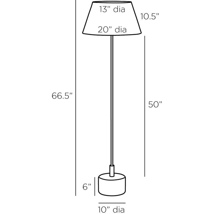 Zephyraby Floor Lamp - Black