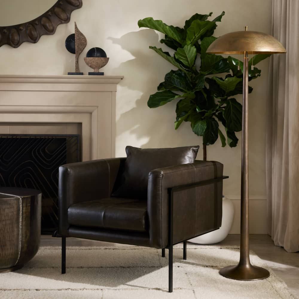 Floor Lamps Fitzroy Floor Lamp - Gold