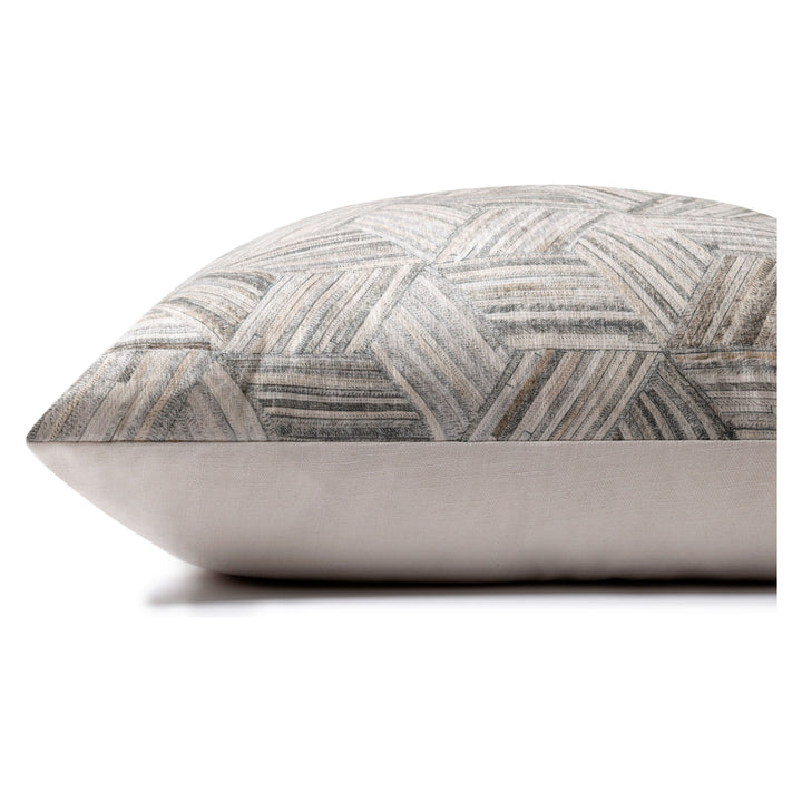 Loloi P0901 Grey / Multi 3' x 3' Pillow