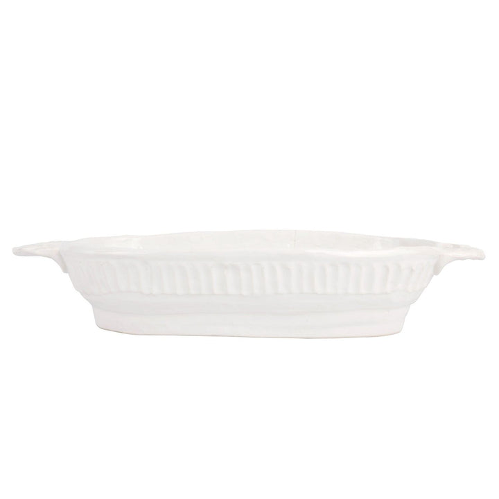 Pietra Serena Handled Oval Bowl - Default Title