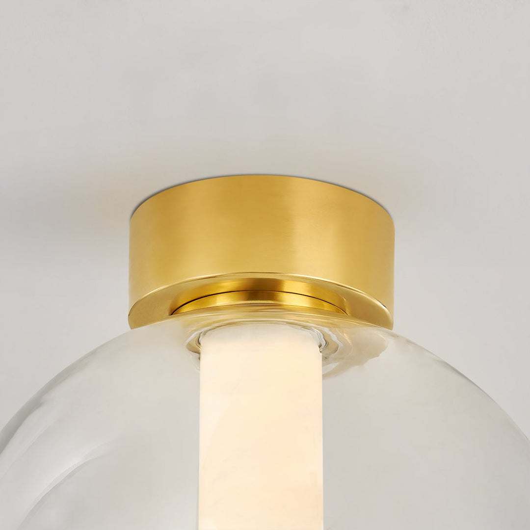 Pietra Flush Mount - Vintage Brass