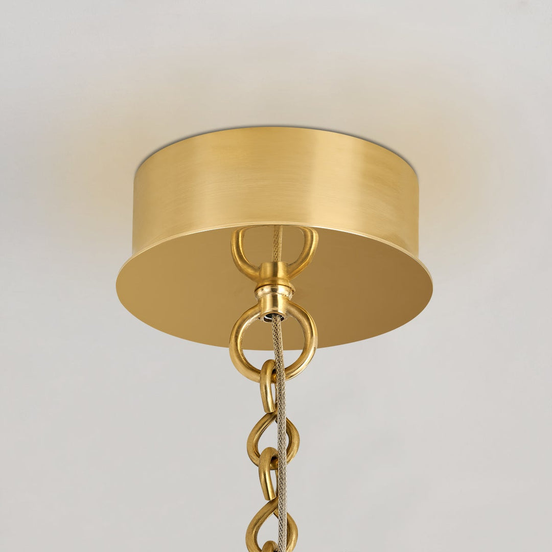 Pietra Pendant - Vintage Brass 20in