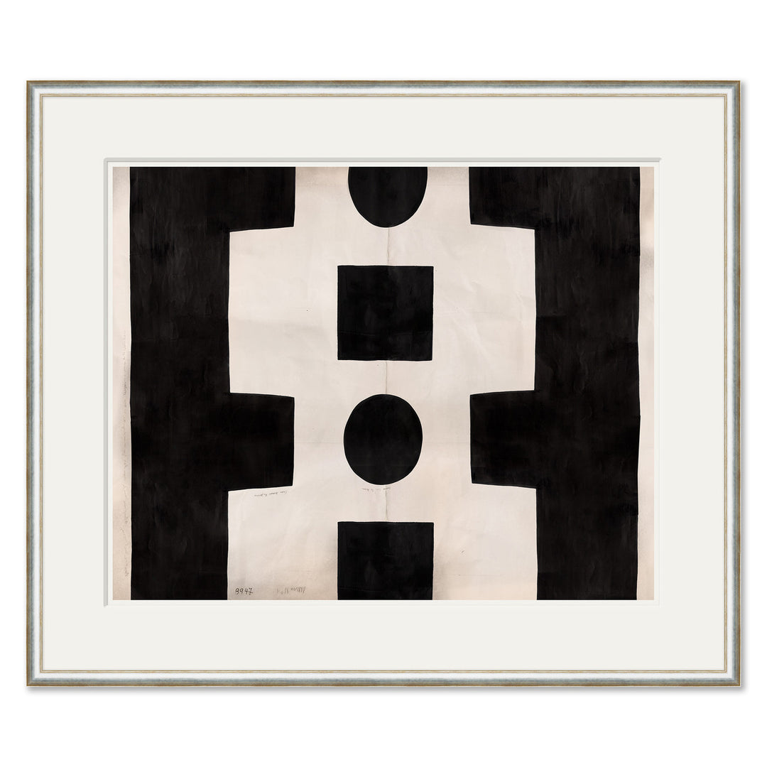 Black and White Abstract (var. 1) by Soicher Marin