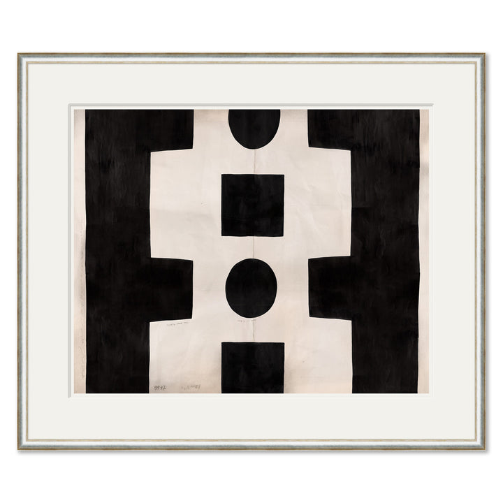 Black and White Abstract (var. 1) by Soicher Marin
