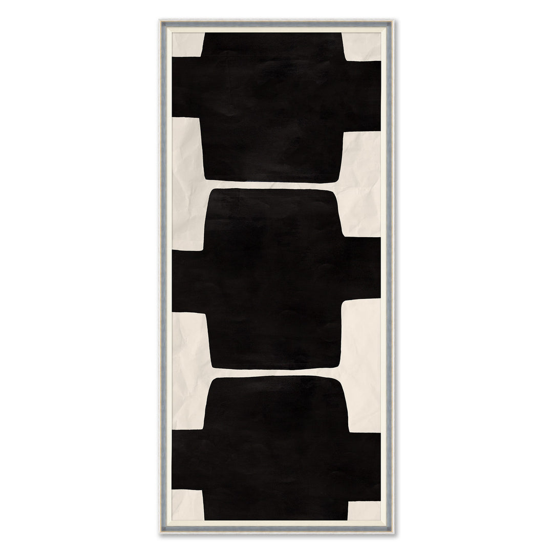 Black and White Abstract 3 I (var. 2) by Soicher Marin