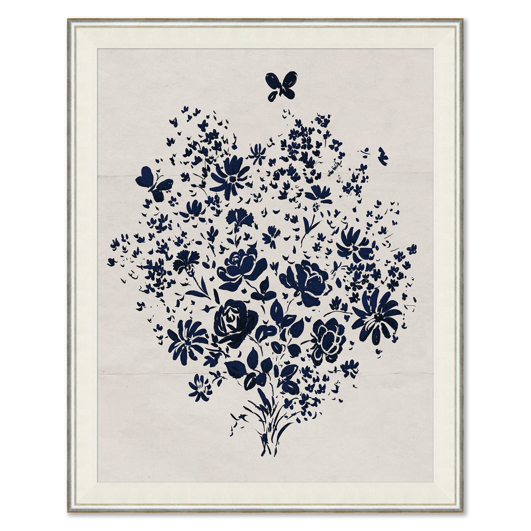 Blue Floral Bouquet by Soicher Marin