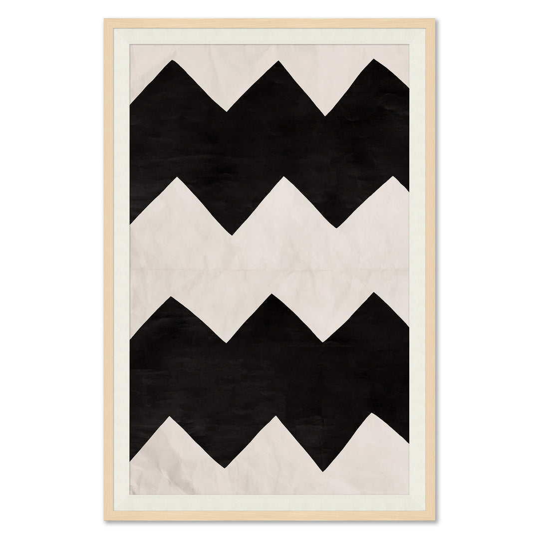 Black and White Abstract 4 I by Soicher Marin
