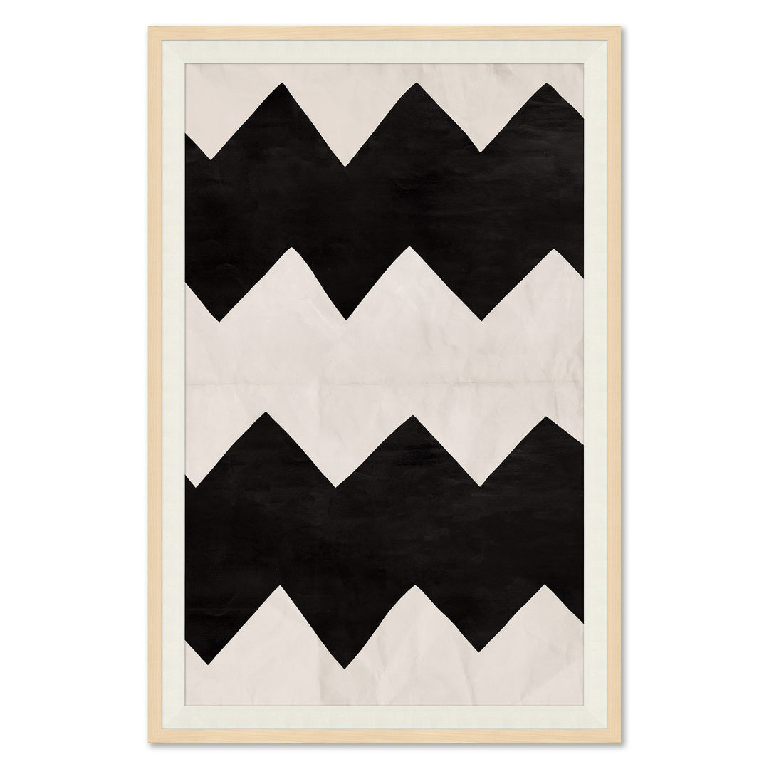 Black and White Abstract 4 II by Soicher Marin