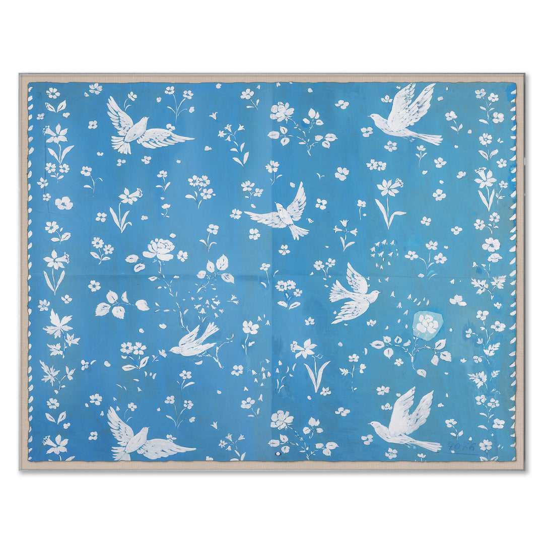 PM-23-0185 Paule Marrot, Birds and Flowers by Soicher Marin