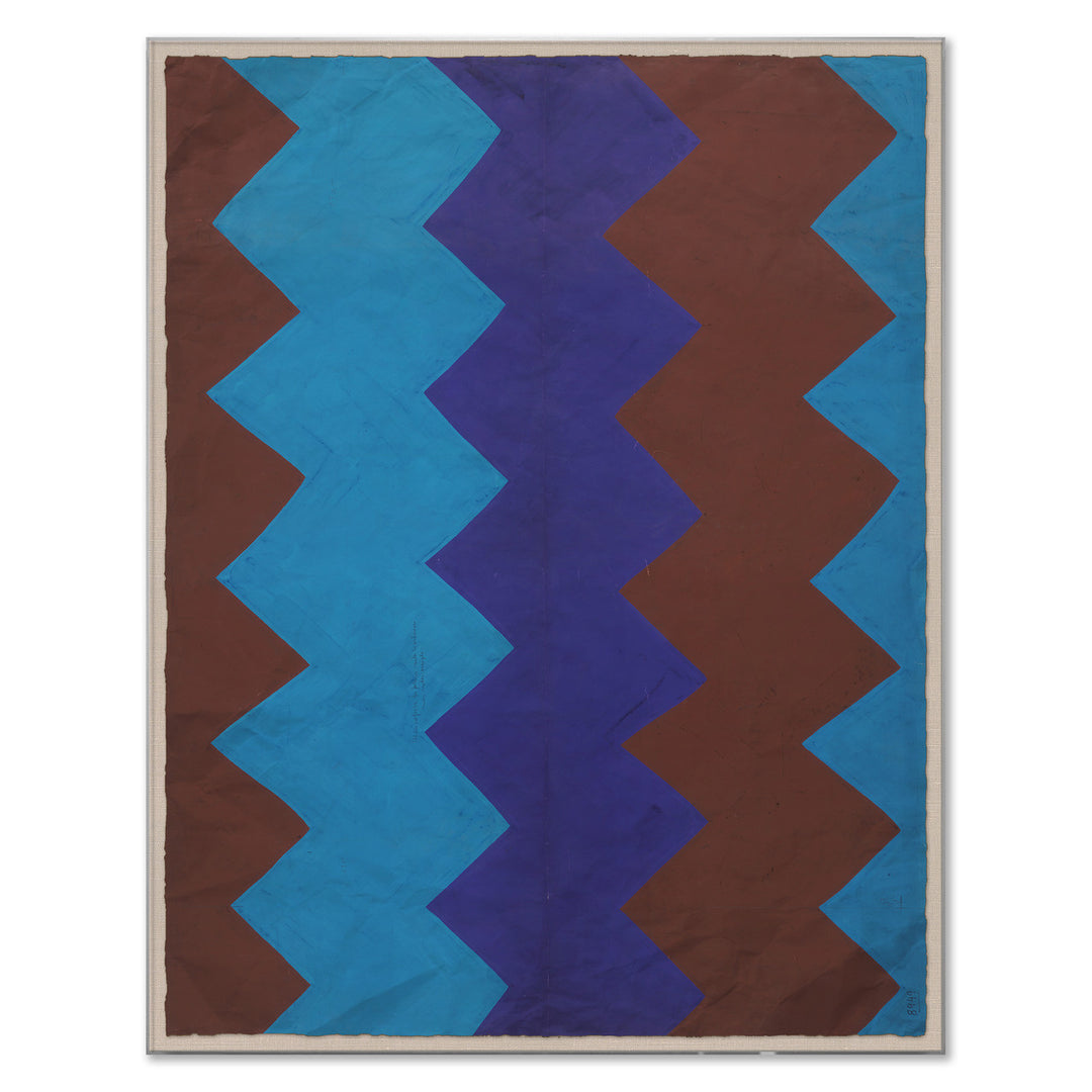 PM-23-0187 Paule Marrot, Blue Brown by Soicher Marin