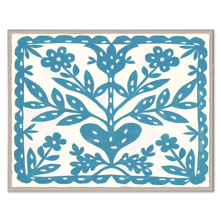 PM-23-0188 Paule Marrot, Blue Flower by Soicher Marin