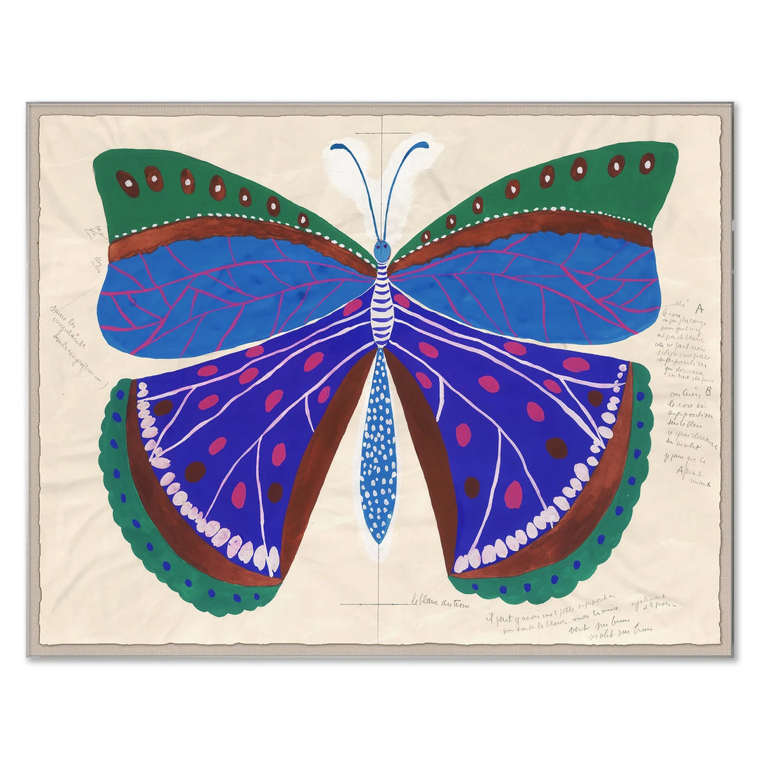 PM-23-0193 Paule Marrot, Butterfly Blue by Soicher Marin