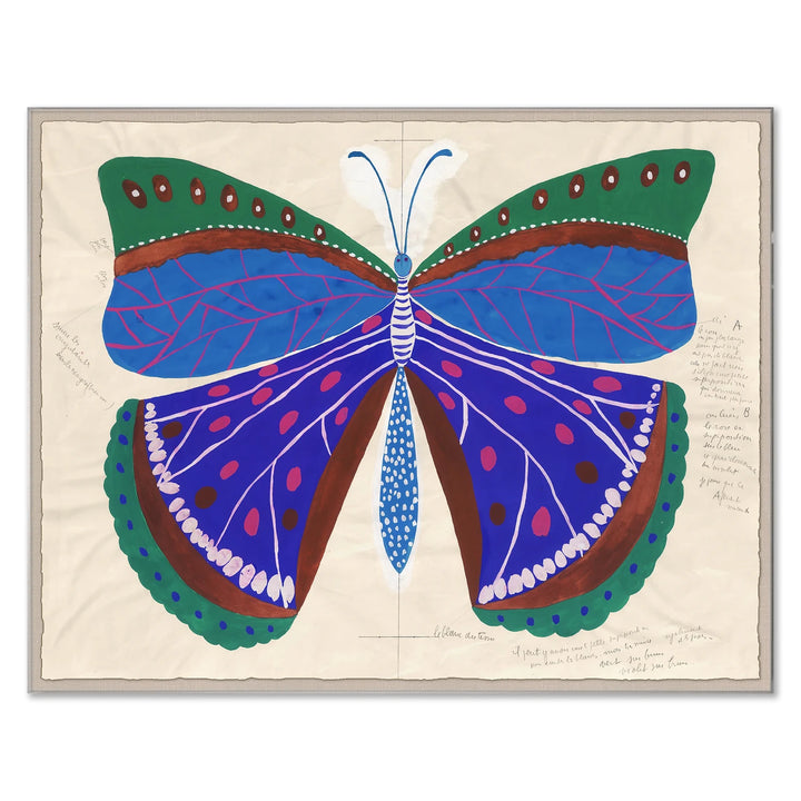 PM-23-0193 Paule Marrot, Butterfly Blue by Soicher Marin