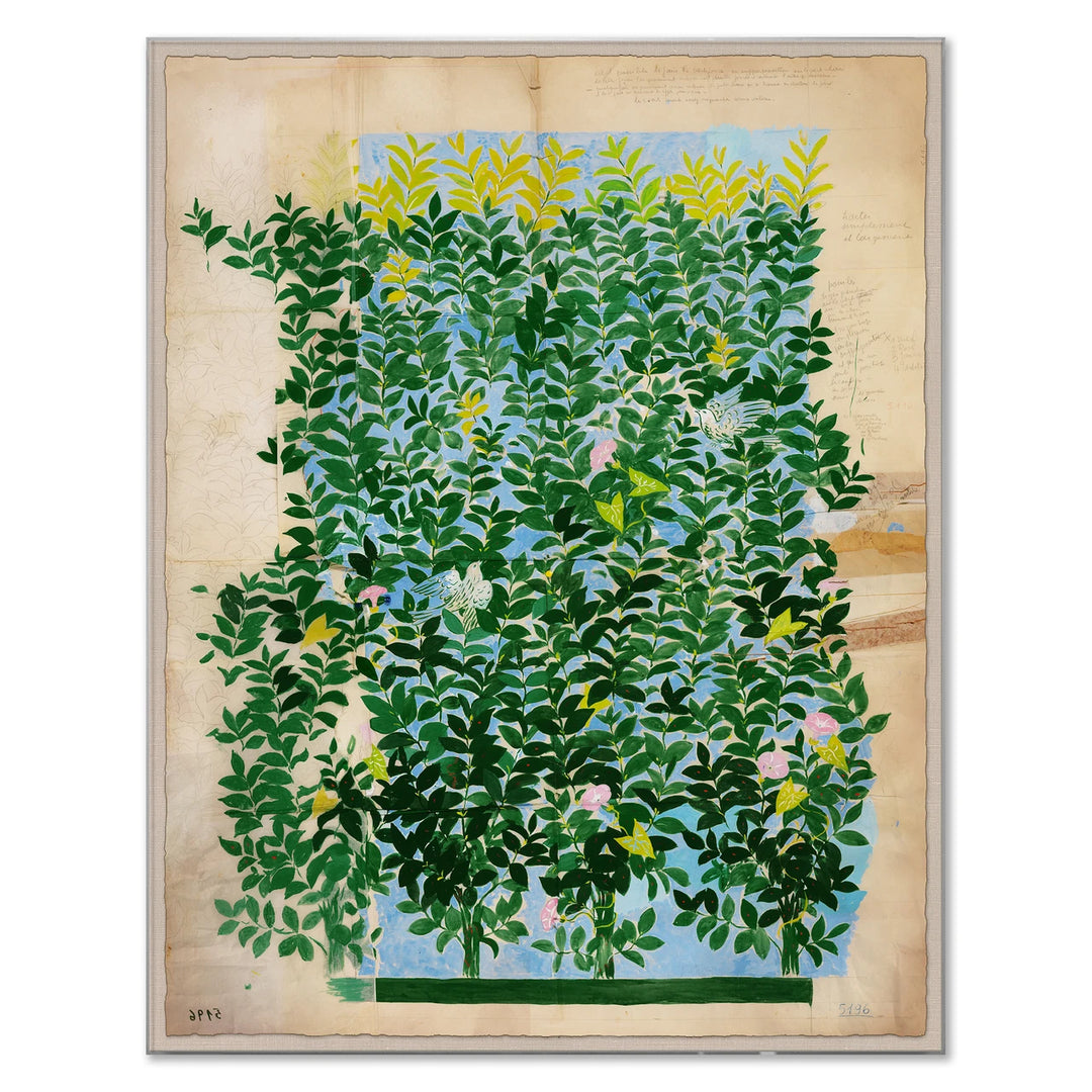 PM-23-0202 Paule Marrot, Green Leaves by Soicher Marin