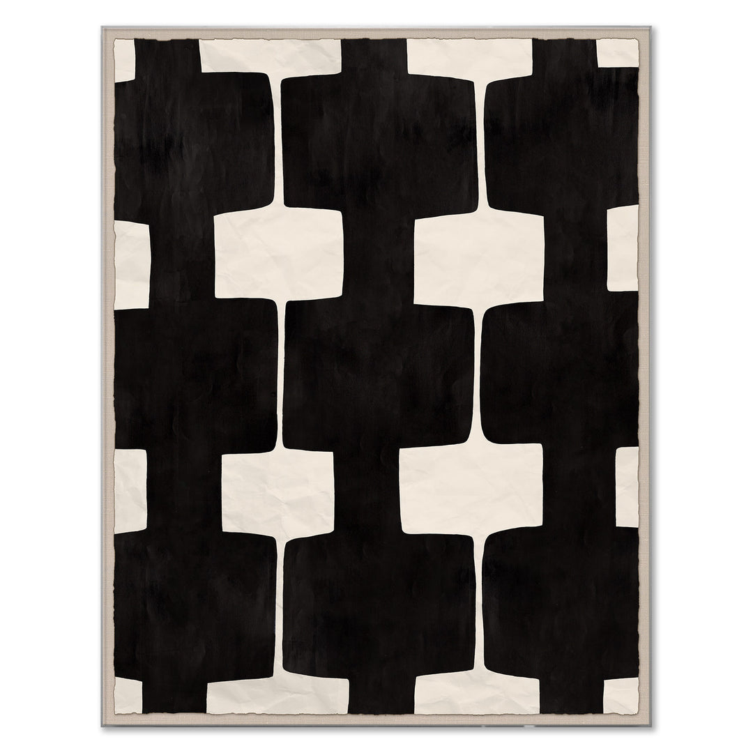 PM-23-0216 Black and White Abstract 4 by Soicher Marin