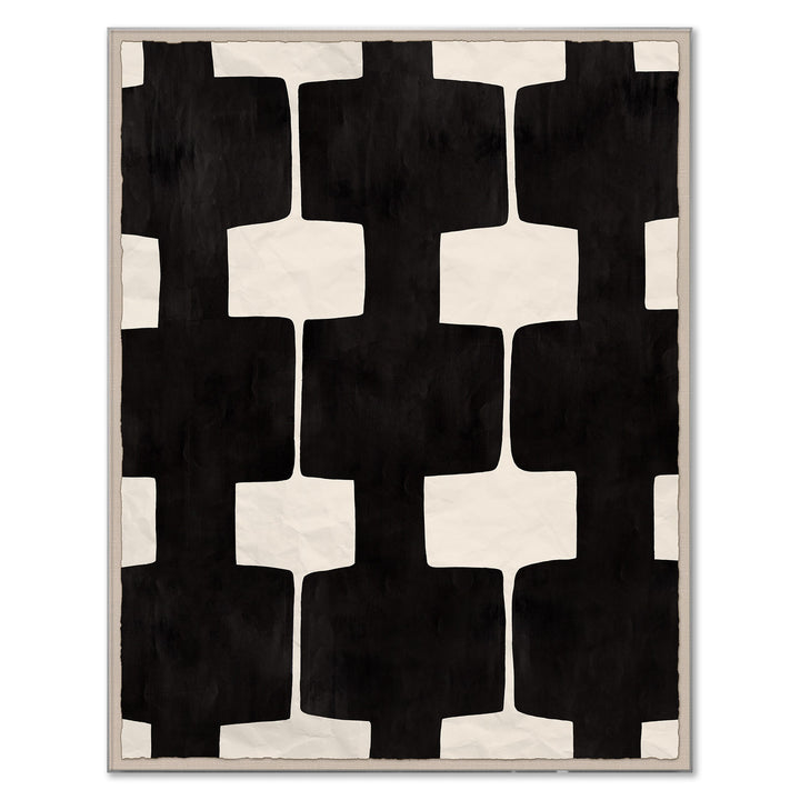PM-23-0216 Black and White Abstract 4 by Soicher Marin