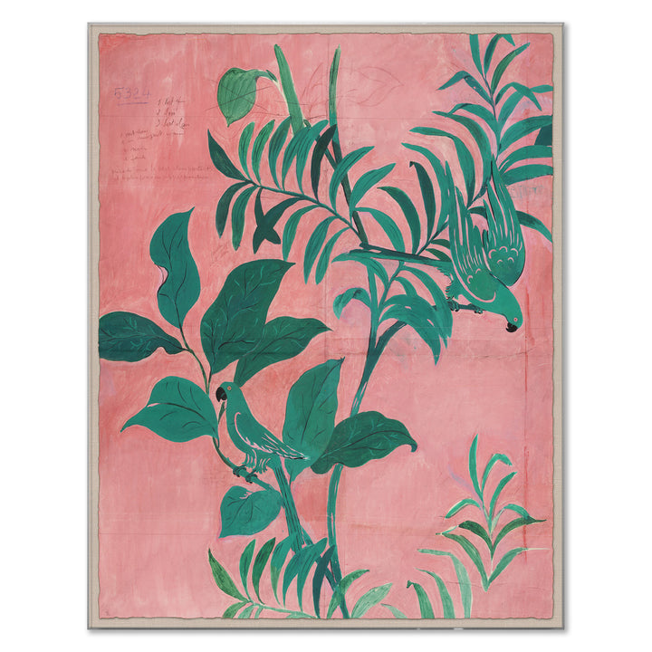PM-23-0225 Paule Marrot, Pink Birds by Soicher Marin