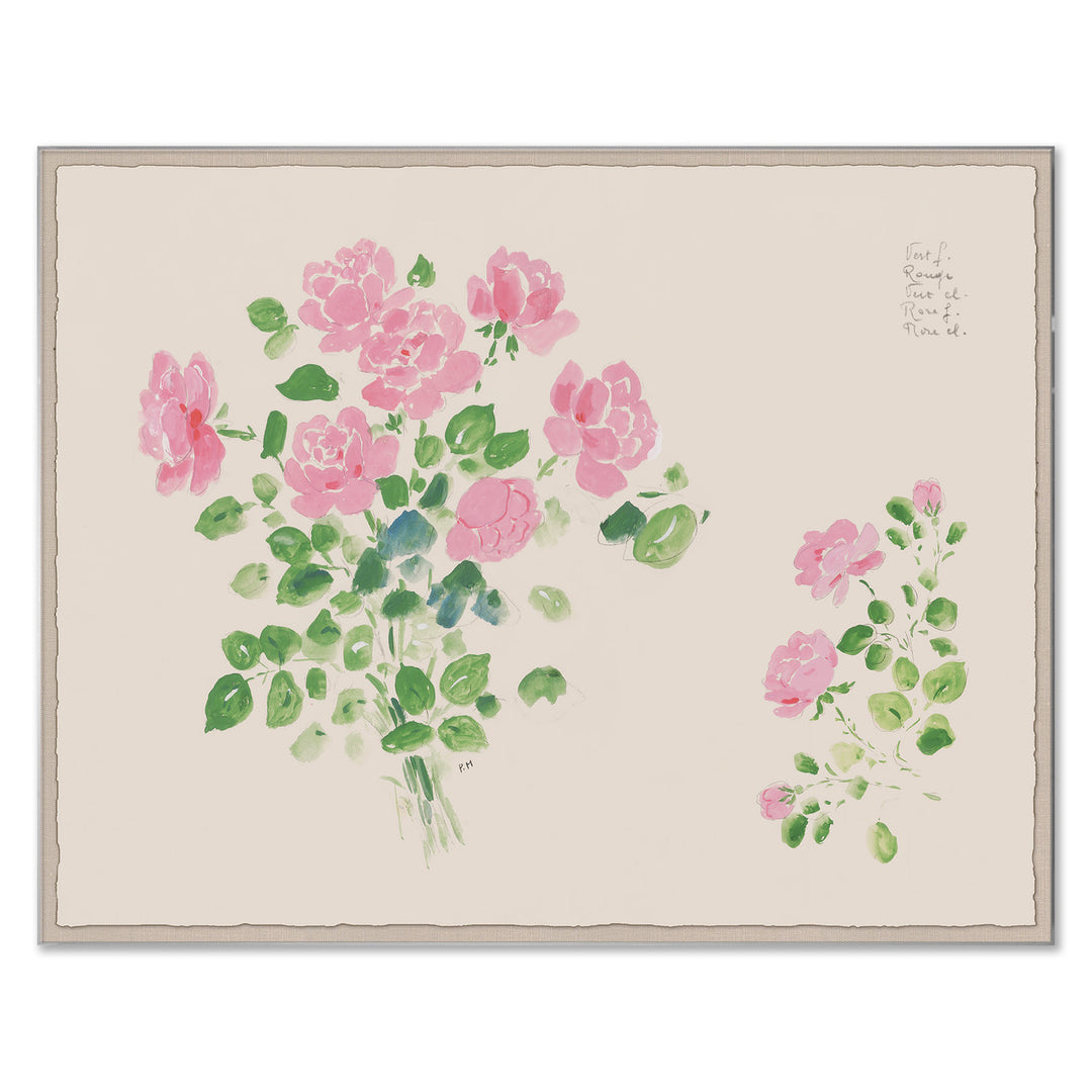 PM-23-0232 Paule Marrot, Rose Bouquet by Soicher Marin