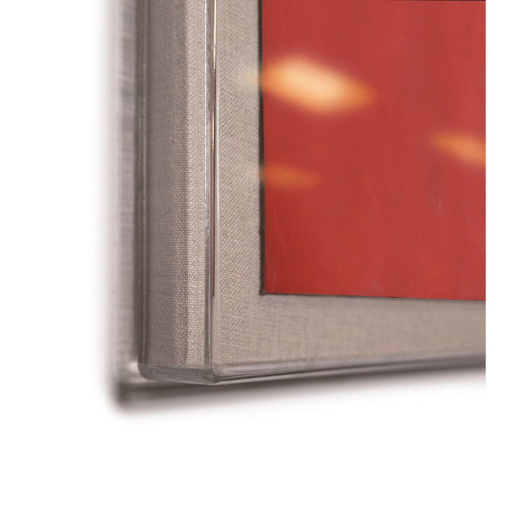 PM-23-0243 Paule Marrot, Striped Abstract 2 detail by Soicher Marin