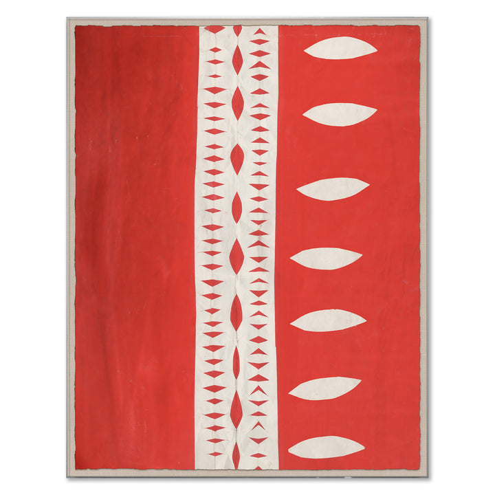 PM-23-0243 Paule Marrot, Striped Abstract 2 by Soicher Marin